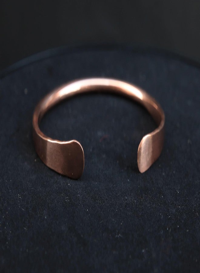 Daddy Shoppe Handmade Jewelry Copper Cuff Bracelet 100% Solid Uncoated Copper (7) - Image 2